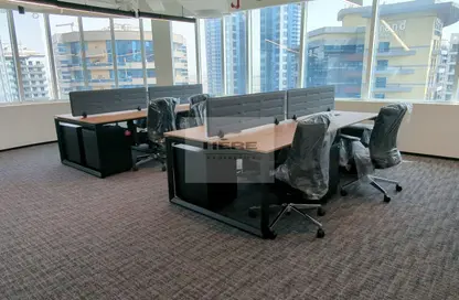 Office Space - Studio - 2 Bathrooms for rent in Cayan Business Center - Barsha Heights (Tecom) - Dubai