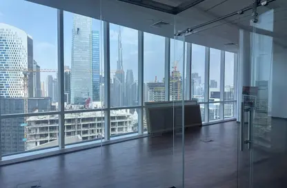 مكتب - استوديو للايجار في برج بارك لين - الخليج التجاري - دبي