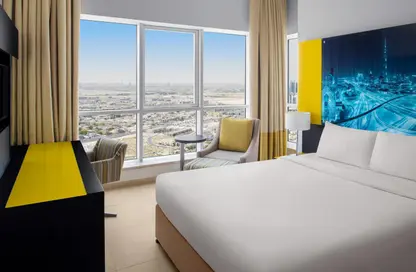 Room / Bedroom image for: Hotel  and  Hotel Apartment - 1 Bedroom - 1 Bathroom for rent in Aparthotel Adagio Premium Dubai Al Barsha - Al Barsha - Dubai, Image 1
