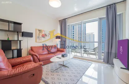 Apartment - 1 Bedroom - 2 Bathrooms for rent in Bay Central West - Bay Central - Dubai Marina - Dubai