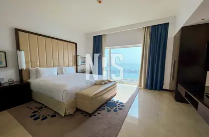 Apartment - 1 Bedroom - 2 Bathrooms for rent in Fairmont Marina Residences - The Marina - Abu Dhabi