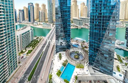 Apartment - 2 Bedrooms - 3 Bathrooms for rent in West Avenue Tower - Dubai Marina - Dubai