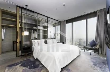 Apartment - 1 Bedroom - 2 Bathrooms for rent in One Za'abeel Tower - Zabeel 1 - Zabeel - Dubai