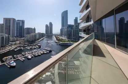 Apartment - 2 Bedrooms - 3 Bathrooms for rent in Stella Maris - Dubai Marina - Dubai