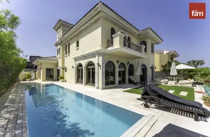 Villa - 4 Bedrooms - 5 Bathrooms for rent in Garden Homes Frond F - Garden Homes - Palm Jumeirah - Dubai