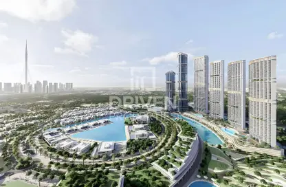Apartment - 1 Bedroom - 1 Bathroom for sale in 330 Riverside Crescent - Sobha Hartland II - Bukadra - Dubai