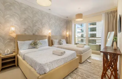 Apartment - 2 Bedrooms - 2 Bathrooms for rent in Manchester Tower - Dubai Marina - Dubai