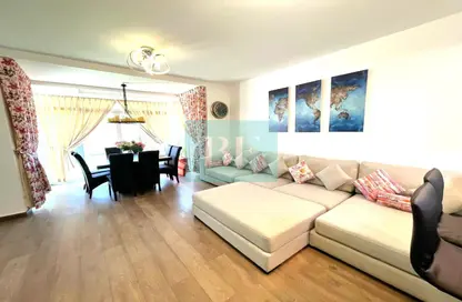Living / Dining Room image for: Villa - 2 Bedrooms - 3 Bathrooms for rent in Arabian Style - Al Reef Villas - Al Reef - Abu Dhabi, Image 1