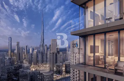 Apartment - Studio - 1 Bathroom for sale in Peninsula Four - Peninsula - Business Bay - Dubai