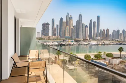 Apartment - 1 Bedroom - 1 Bathroom for rent in Palace Beach Residence - EMAAR Beachfront - Dubai Harbour - Dubai