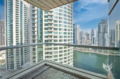 Apartment - 2 Bedrooms - 3 Bathrooms for rent in Sanibel Tower - Park Island - Dubai Marina - Dubai