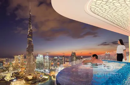 شقة - غرفة نوم - 2 حمامات للبيع في بايز 101 من دانوب - الخليج التجاري - دبي