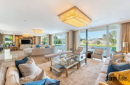 Living Room image for: Villa - 6 Bedrooms - 7 Bathrooms for sale in Fairway Vistas - Dubai Hills - Dubai Hills Estate - Dubai, Image 1