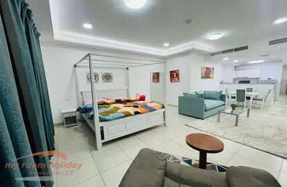 Apartment - Studio - 1 Bathroom for rent in Al Khail Heights - Al Quoz - Dubai