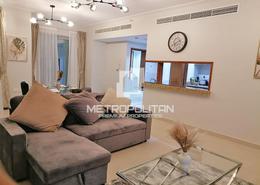 صورةغرفة المعيشة / غرفة الطعام لـ: شقة - 1 غرفة نوم - 1 حمام للبيع في برج بيوبورت - مارينا بروموناد - دبي مارينا - دبي, صورة 1