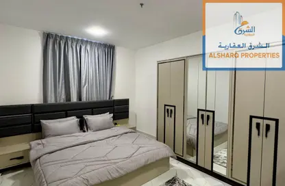 Apartment - 1 Bedroom - 2 Bathrooms for rent in Ajman Corniche Residences - Ajman Corniche Road - Ajman