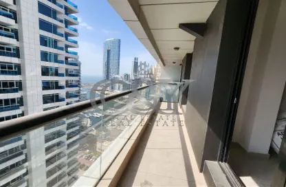 شقة - غرفة نوم - 2 حمامات للايجار في برج إسكان - دبي مارينا - دبي
