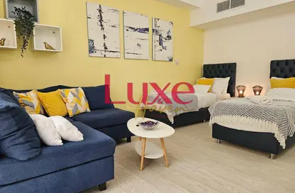 Apartment - Studio - 1 Bathroom for rent in Pacific Samoa - Pacific - Al Marjan Island - Ras Al Khaimah