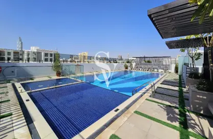 صورة لـ حوض سباحة شقة - غرفة نوم - 2 حمامات للايجار في ميكا ريسدنس - مدينة دبي للإنتاج (اي ام بي زد) - دبي ، صورة رقم 1