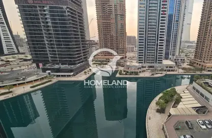 شقة - غرفة نوم - 1 حمام للايجار في ليك سايد ريزيدنس - (JLT) مجمع A - أبراج بحيرة الجميرا - دبي