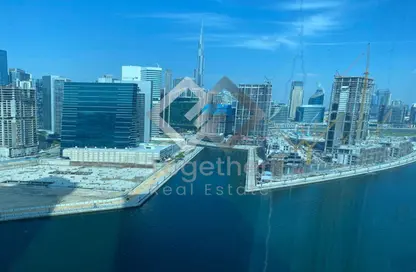 Office Space - Studio - 1 Bathroom for rent in Churchill Executive Tower - Churchill Towers - Business Bay - Dubai