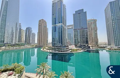 شقة - 2 غرف نوم - 3 حمامات للايجار في ليك فيو - (JLT) مجمع B - أبراج بحيرة الجميرا - دبي