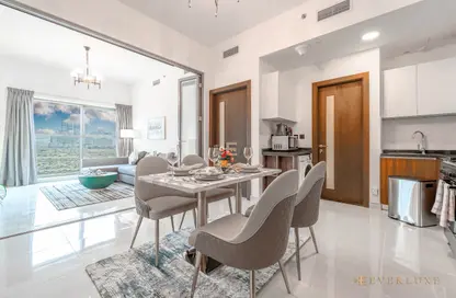 شقة - غرفة نوم - 1 حمام للايجار في لاونز من دانوب بلوك 4 - لاونز لدانوب - المدينة الدولية - دبي