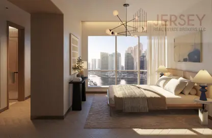 Apartment - 3 Bedrooms - 4 Bathrooms for sale in Residences Du Port - Dubai Marina - Dubai