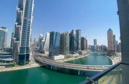 شقة - غرفة نوم - 2 حمامات للايجار في برج نورا - مدينة الحبتور - الخليج التجاري - دبي شقة - غرفة نوم - 2 حمامات للايجار في برج نورا - مدينة الحبتور - الخليج التجاري - دبي