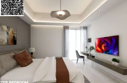 Apartment - 1 Bedroom - 2 Bathrooms for sale in Nuaimia Two Tower - Al Nuaimiya - Ajman