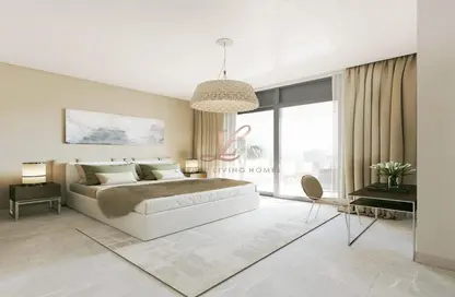Room / Bedroom image for: Apartment - 1 Bedroom - 2 Bathrooms for sale in Crest Grande Tower B - Sobha Hartland - Mohammed Bin Rashid City - Dubai, Image 1