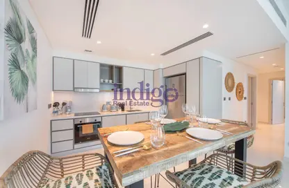Kitchen image for: Apartment - 2 Bedrooms - 2 Bathrooms for sale in Sunrise Bay - EMAAR Beachfront - Dubai Harbour - Dubai, Image 1