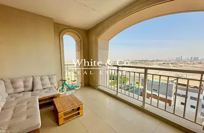 Balcony image for: Apartment - 1 Bedroom - 1 Bathroom for sale in Mosela Waterside Residences - Mosela - The Views - Dubai, Image 1