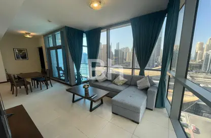شقة - غرفة نوم - 2 حمامات للايجار في برج إنديجو - (JLT) مجمع D - أبراج بحيرة الجميرا - دبي