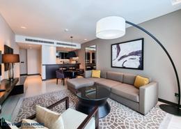 Living / Dining Room image for: Hotel and Hotel Apartment - 1 bedroom - 2 bathrooms for rent in Sheraton Grand Hotel - Sheikh Zayed Road - Dubai, Image 1