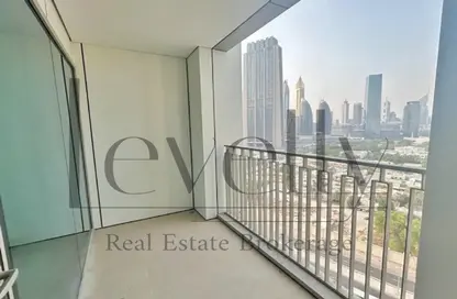 Balcony image for: Apartment - 1 Bedroom - 1 Bathroom for rent in Downtown Views II Tower 2 - Downtown Views II - Downtown Dubai - Dubai, Image 1