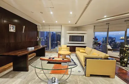 Half Floor - Studio - 4 Bathrooms for rent in Al Saqr Business Tower - Sheikh Zayed Road - Dubai