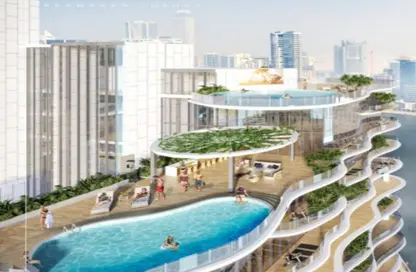 شقة - 1 حمام للبيع في شيك تاور - الخليج التجاري - دبي