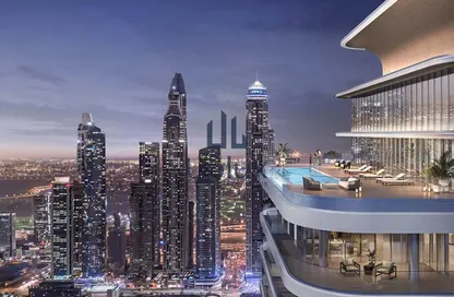 شقة - 2 غرف نوم - 3 حمامات للبيع في برج Seapoint 1 - سي بوينت - إعمار بيتشفرونت - دبي هاربور - دبي