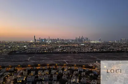 شقة - غرفة نوم - 2 حمامات للايجار في كلاود تاور - مثلث قرية الجميرا - دبي