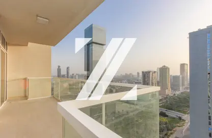 Balcony image for: Apartment - 1 Bedroom - 2 Bathrooms for rent in Hameni Tower - Jumeirah Village Circle - Dubai, Image 1