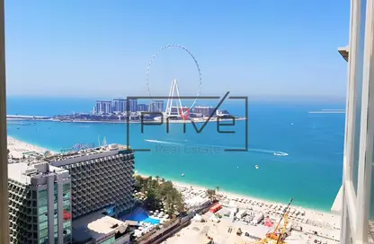 Apartment - 2 Bedrooms - 3 Bathrooms for rent in Al Fattan Marine Tower - Al Fattan Marine Towers - Jumeirah Beach Residence - Dubai