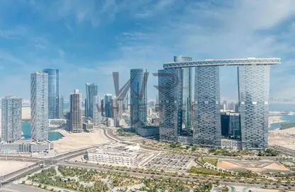 Apartment - 2 Bedrooms - 3 Bathrooms for rent in The Gate Tower 1 - Shams Abu Dhabi - Al Reem Island - Abu Dhabi