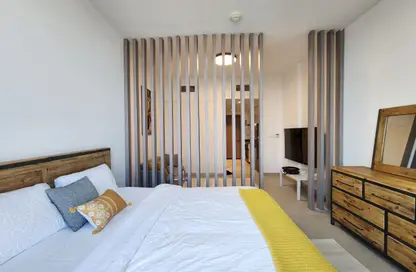 Apartment - Studio - 1 Bathroom for rent in Areej Apartments - Aljada - Sharjah