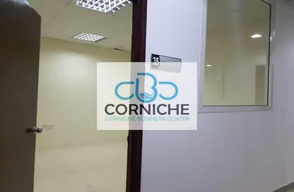 Office Space - Studio - 4 Bathrooms for rent in Khalidiya Centre - Cornich Al Khalidiya - Al Khalidiya - Abu Dhabi