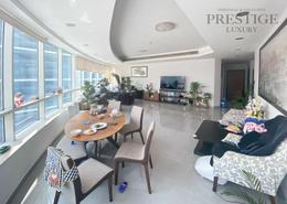 Living / Dining Room image for: Apartment - 4 bedrooms - 5 bathrooms for sale in Horizon Tower - Dubai Marina - Dubai, Image 1