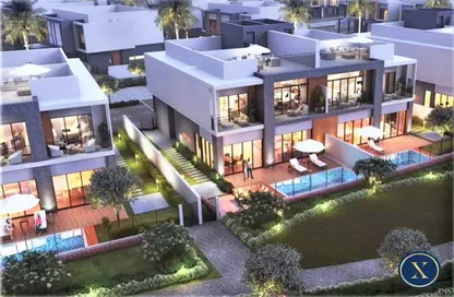 Villa - 4 Bedrooms - 5 Bathrooms for sale in The Pulse Beachfront 3 - The Pulse - Dubai South (Dubai World Central) - Dubai