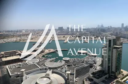 Apartment - 1 Bedroom - 2 Bathrooms for rent in Al Maha Tower - Marina Square - Al Reem Island - Abu Dhabi