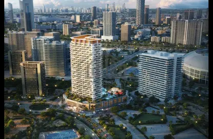 Apartment - 1 Bedroom - 2 Bathrooms for sale in Binghatti Haven - Dubai Sports City - Dubai