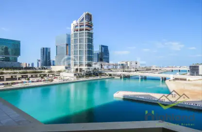 Pool image for: Apartment - 3 Bedrooms - 4 Bathrooms for rent in Canal Residence - Al Reem Island - Abu Dhabi, Image 1